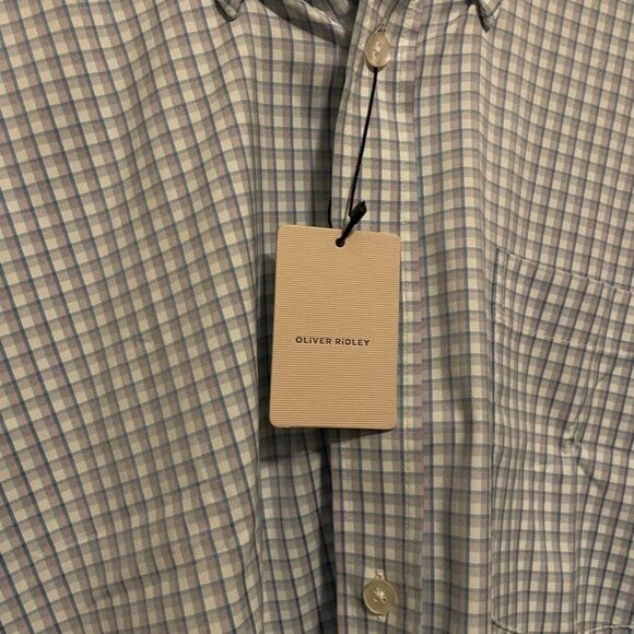 NEW OLIVER RIDLEY XL button down shirt - Picture 4 of 6